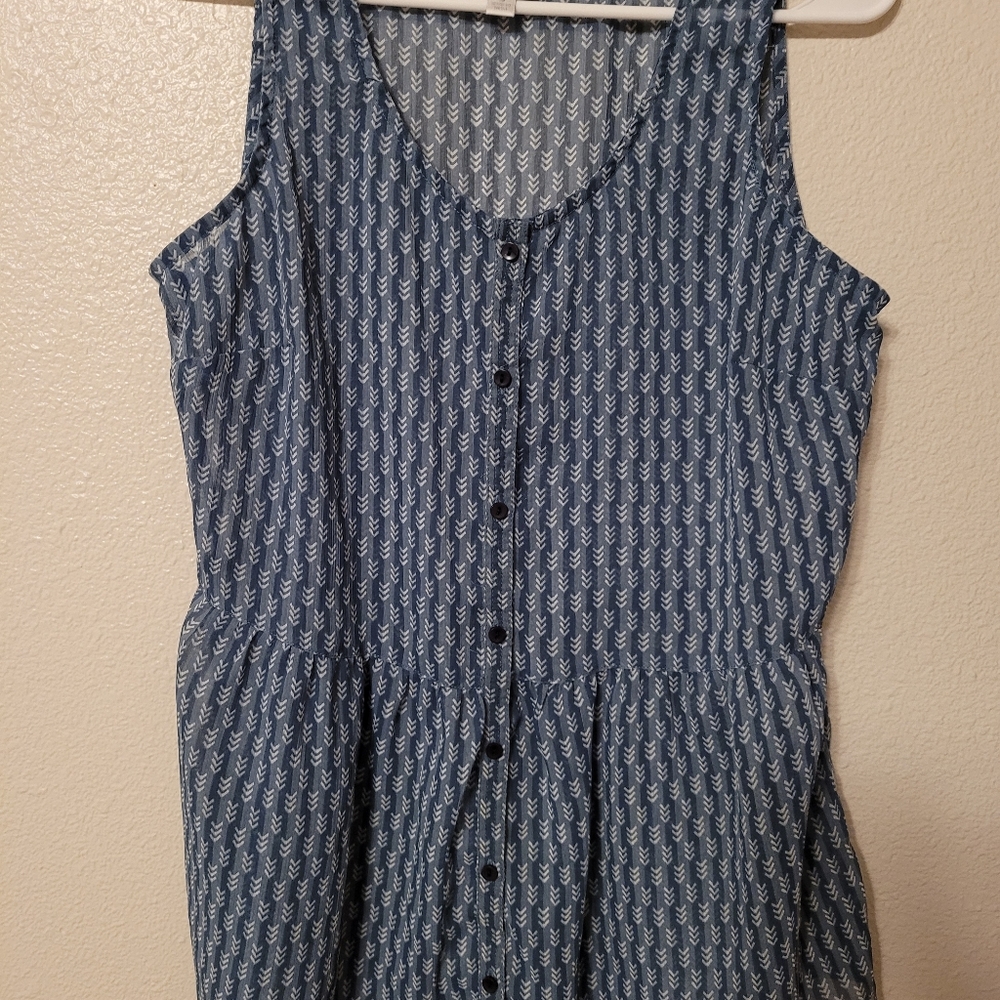 Cute sheer tank top